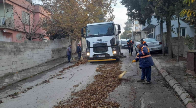 Onikişubat'ta temizlik çalışması