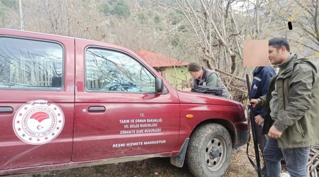 Osmaniye'de yasa dışı avcılıkla mücadele