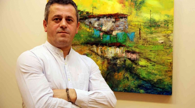 SANKO Sanat Galerisi'nde "barınaklar" temalı resim sergisi