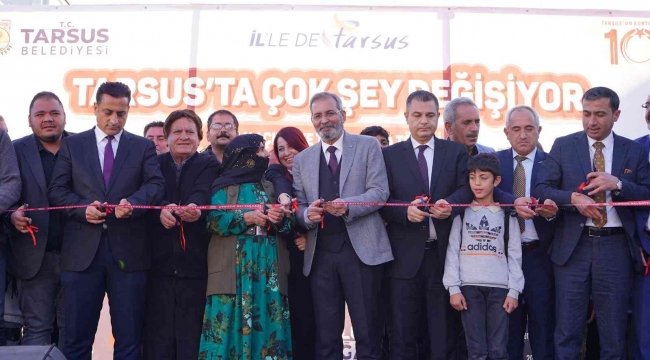 Tarsus'ta toplu açılış heyecanı