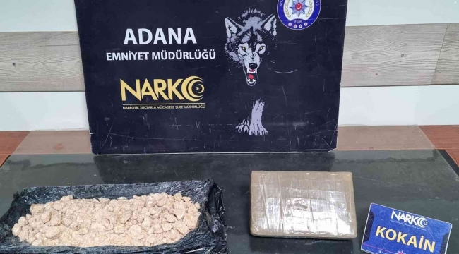 Tırın kupasındaki yatakta zulalı 2 kilo 300 gram kokain çıktı