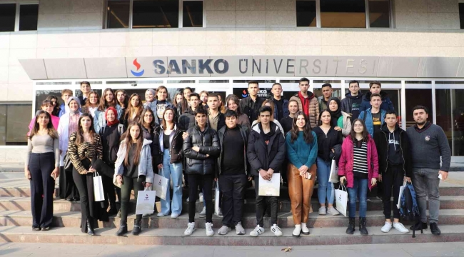 Üniversite adaylarından SANKO Üniversitesi'ne ziyaret