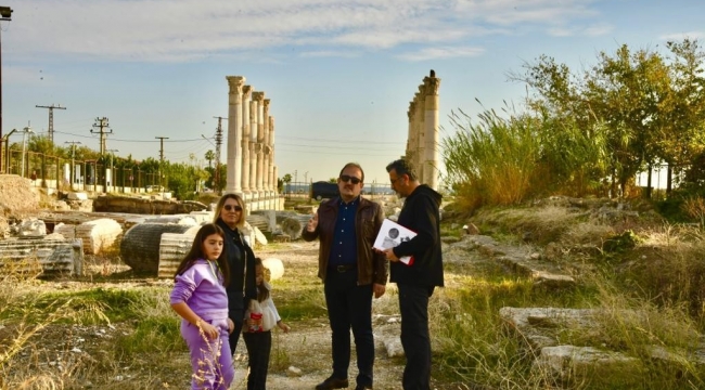 Vali Pehlivan, Soli Pompeipolis Antik Kenti'nde incelemelerde bulundu