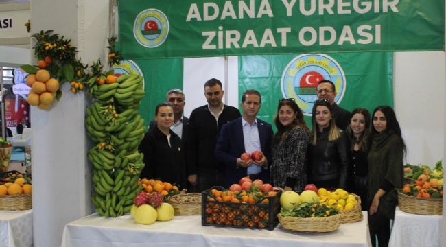 Yüreğir Ziraat Odası, Ankara'daki Adana Tanıtım Günleri'ne katıldı