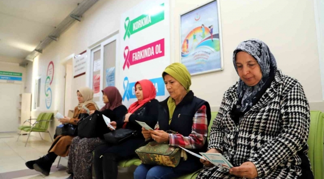 Akdeniz'de kadınlar ücretsiz sağlık taramasından geçiriliyor