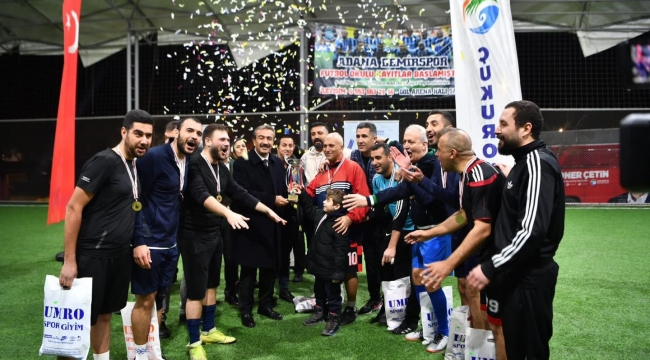 Çukurova Belediyesi Birimleri Arası Futbol Turnuvası sona erdi