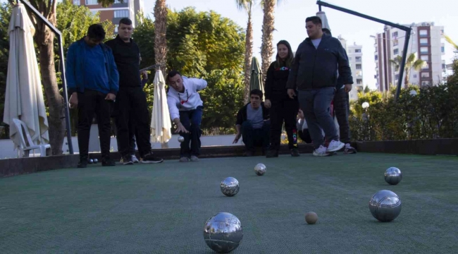 Engelsiz Yaşam Parkında 'Bocce' dersleri başladı