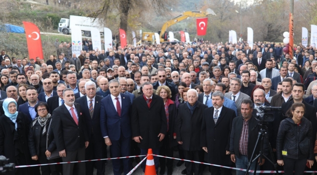 Hatay'da Serinyol-Madenli yolunun temeli atıldı