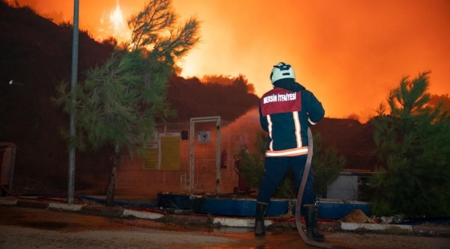 İtfaiye Daire Başkanı Aydın: "Yangınlarla canla başla müdahale ettik"