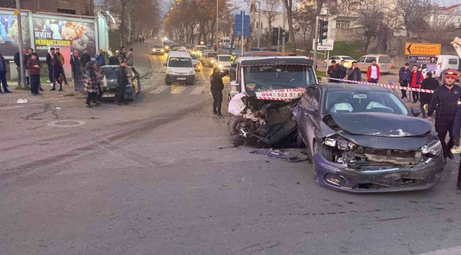 Kahramanmaraş'ta trafik kazası: 6 yaralı