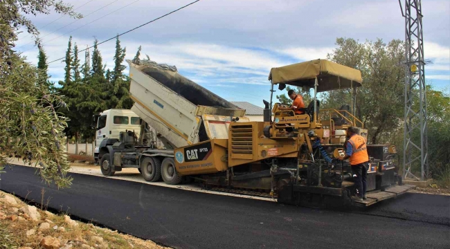 Mersin'de yollar yenileniyor