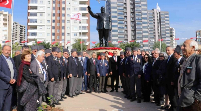 Rauf Denktaş ve Dr. Fazıl Küçük Mersin'de anıldı