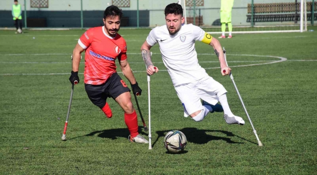 Şahinbey ampute kendi evinde rakip tanımıyor