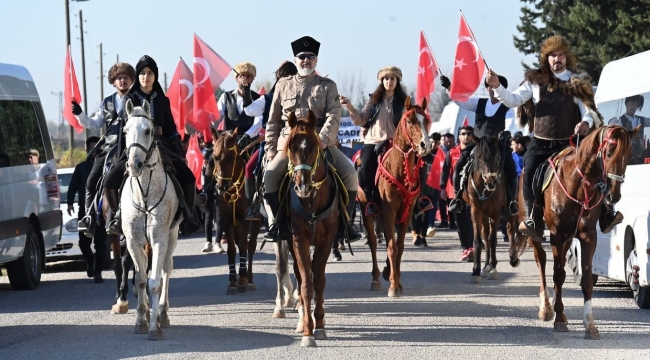 Şehitler Mamure Tren İstasyonu'nda dualarla anıldı