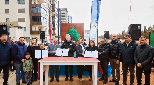 YeşilAntep projesi ile Şehirgösteren Mahallesi yeşile büründü