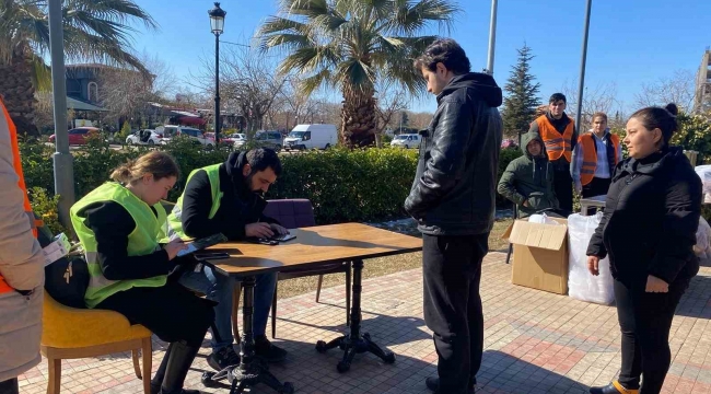 Büyükşehir, e- devlet hasar tespit sonuçları için bilgilendirme masaları kurdu