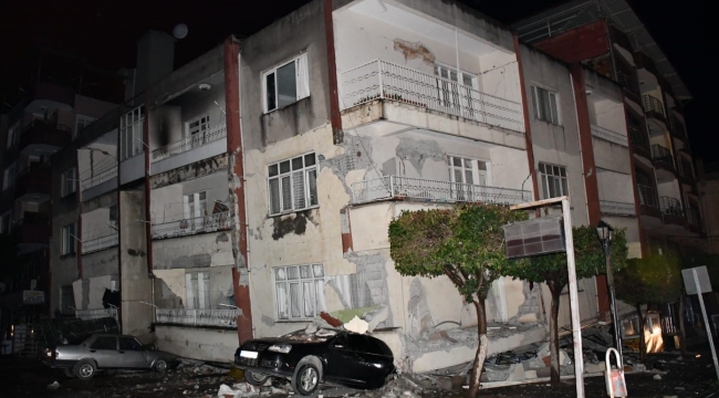 Deprem Hatay'da da yıkıma neden oldu