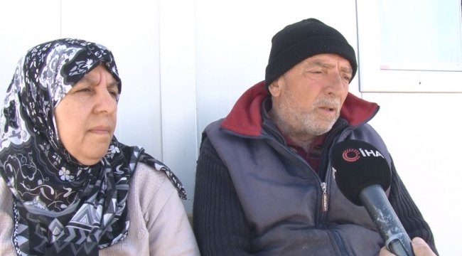 Konteyner kente yerleşen Alakuş ailesi: "Allah devletimizden razı olsun"