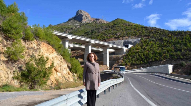 AK Partili Yılmaz: "Akdeniz Sahil Yolu projesinde 3 tünel 2 viyadük daha açılacak"