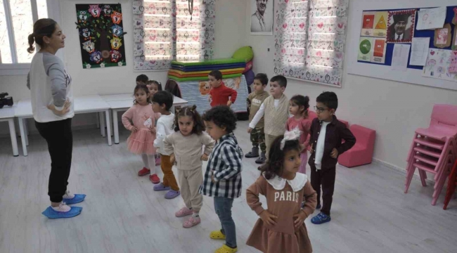 Çukurova'da deprem stresi yaşayan çocuklar için özel eğitim