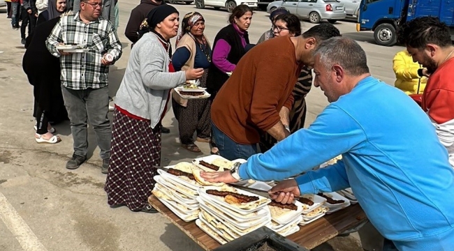 Kaburgacı Yaşar, deprem bölgesine desteğini sürdürüyor