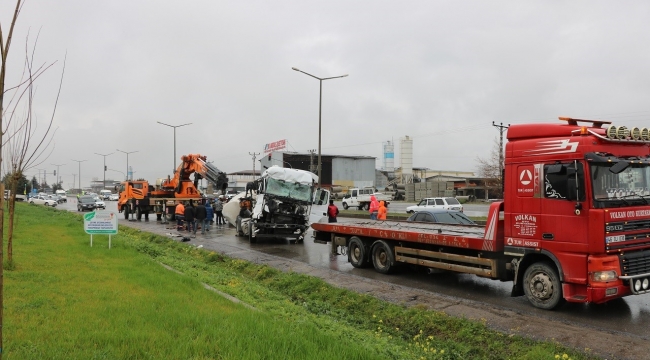 Kahramanmaraş'ta trafik kazası: 5 yaralı