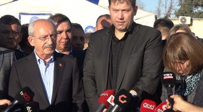 Kılıçdaroğlu, Nurdağı'nda Alman heyetle görüştü