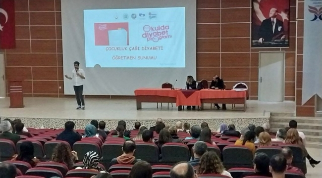 Mersin'de 'Okulda Diyabet Eğitim Programı' tamamlandı