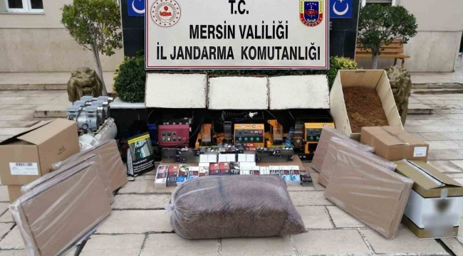 Mersin'de kaçakçılıkla mücadele