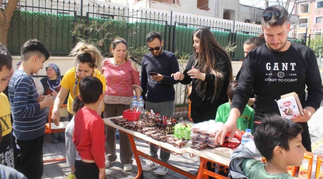 Üniversiteli gençlerden Osmaniyeli öğrencilere moral desteği