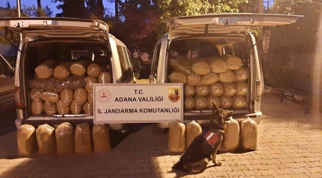 Adana'da 650 kilo kaçak kıyılmış tütün ele geçirildi