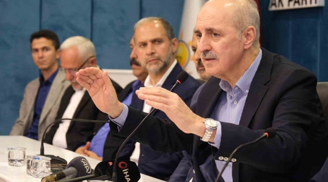 AK Parti Genel Başkanvekili Kurtulmuş: "Çok kısa sürede depremin vurduğu 11 ilimizin ayağa kalktığına hepimiz şahit olacağız, bu bir devlet sorumluluğudur"