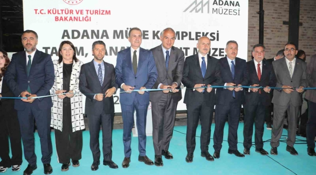 Bakan Ersoy: "Türkiye'nin en büyük, dünyanın ise beşinci büyük müze kompleksini Adana'mıza kazandırdık"