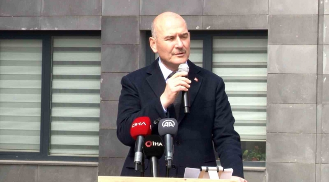 Bakan Soylu: "Kim hangi oyunu kurarsa kursun ülkenin büyümesine engel olamayacaktır"