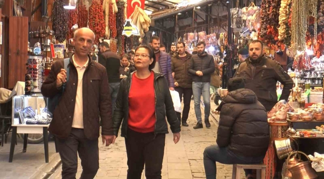 Depremin vurduğu Gaziantep'te turist yoğunluğu sevinci