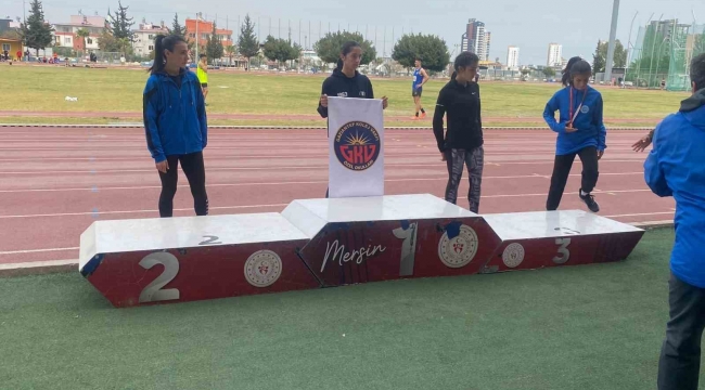 Gaziantep Kolej Vakfı'ndan atletizmde çifte birincilik