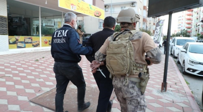 Mersin'de DEAŞ operasyonu: 5 tutuklu