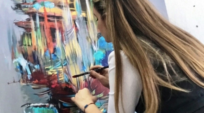 Ressam Leyla Afacan Kodaman, SANKO'da sergi açacak