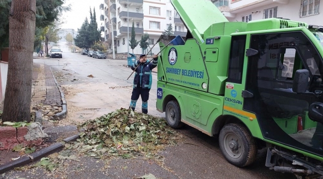 Şahinbey'de ilçenin her noktası temizleniyor