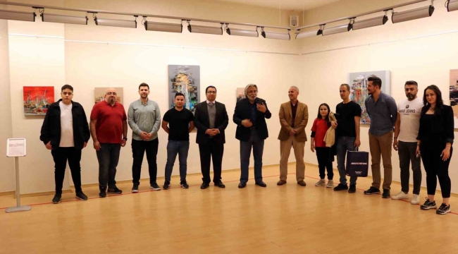 Sanko Sanat Galerisi'nde sergi açılışı