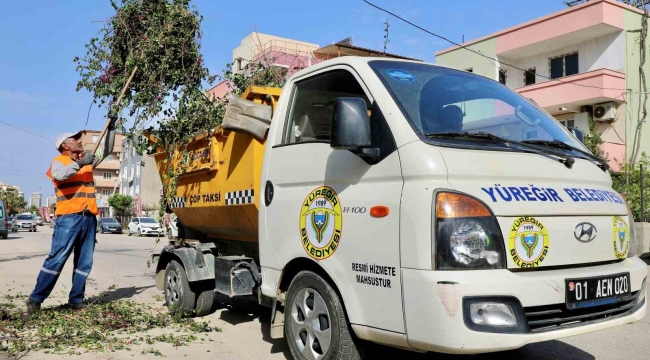 Yüreğir'de 40 mahallede bahar temizliği