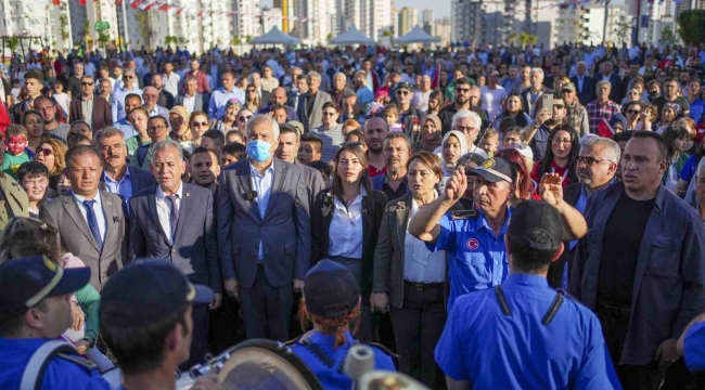 40 bin metrekare alanıyla Adana'nın ikinci büyük parkı açıldı