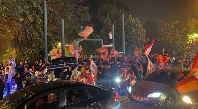 Gaziantep'te Galatasaray coşkusu