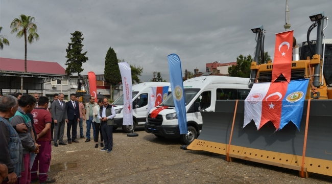 Mersin Orman Bölge Müdürlüğüne araç desteği