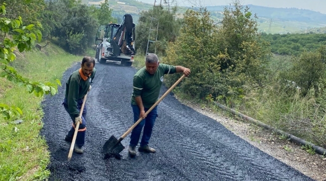 Toroslar'da yollar yenileniyor