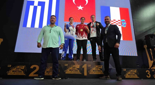 Adanalı sporcu, IFMA Gençler Dünya Muay Thai şampiyonu oldu