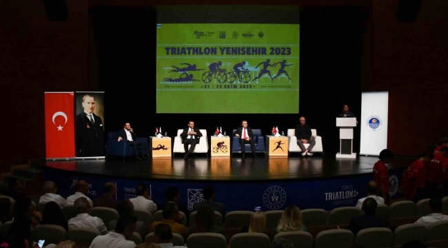 Avrupa triatlonunun kalbi Mersin Yenişehir'de atacak