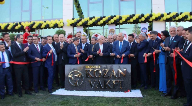 Kozanlı öğrencilerin Ankara'daki evi açıldı