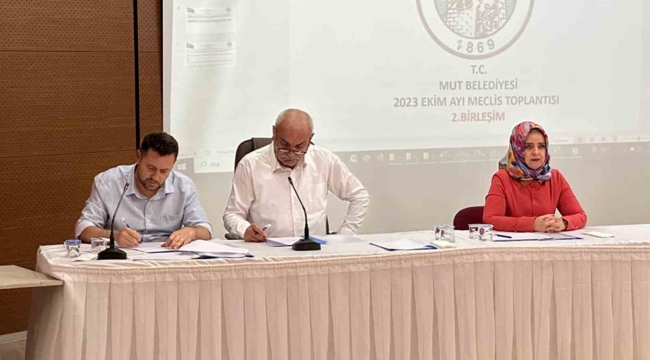 Mersin Mut Belediyesi 2024 yılı bütçesi 350 milyon lira oldu