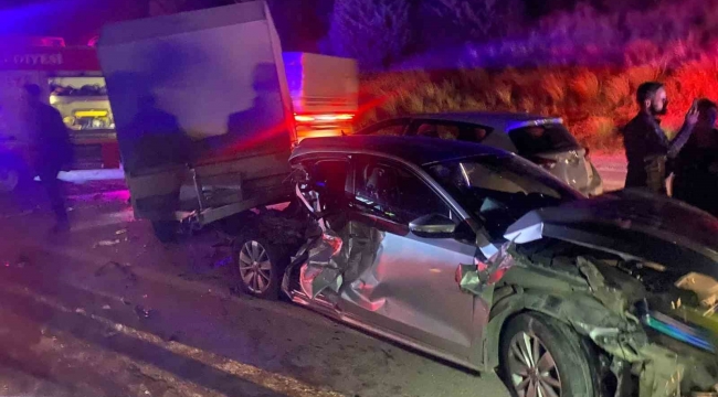 Osmaniye'de otoyolda zincirleme trafik kazası: 10 yaralı